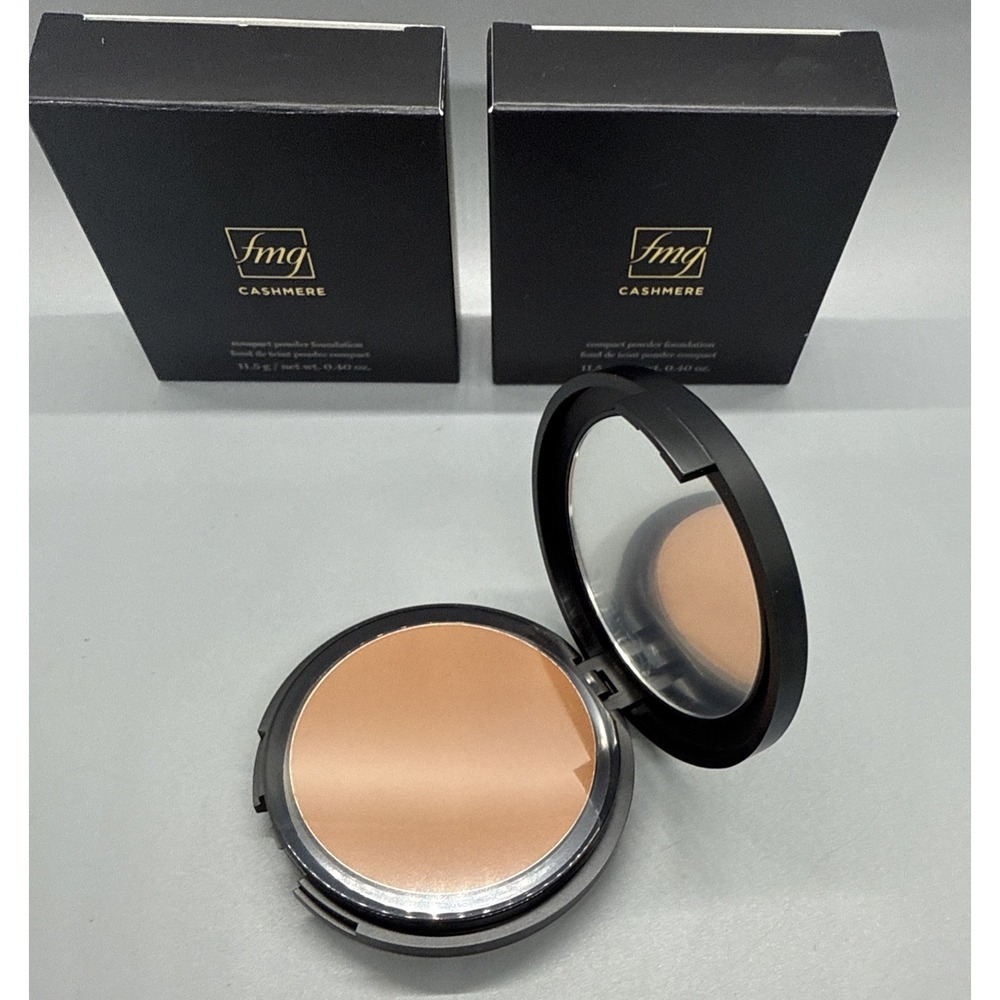 LOT OF 2 Avon Fmg Cashmere Complexion Compact Powder Foundation W180 New Boxed - Picture 2 of 4